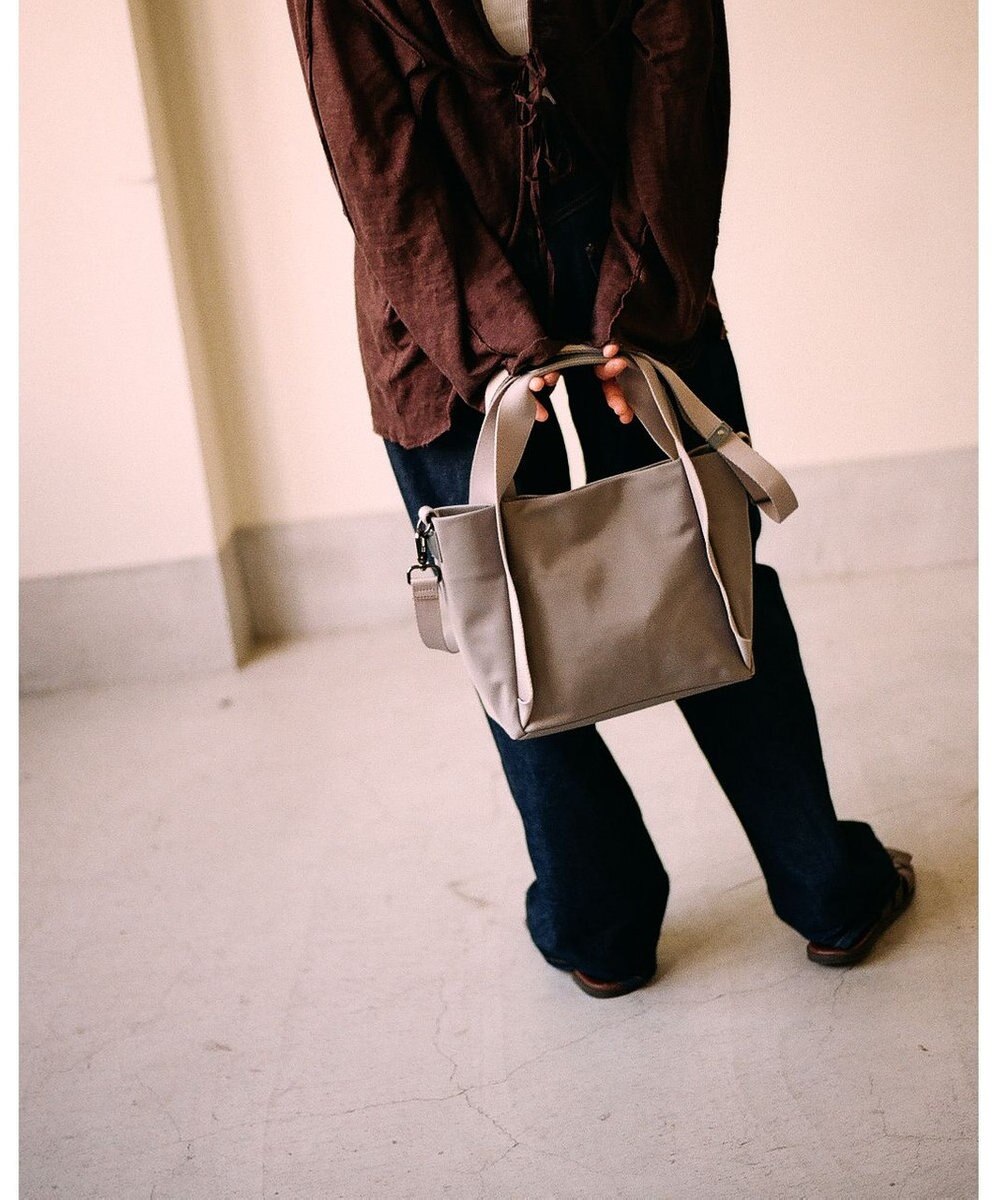 MIYABIYA LAQUOH【撥水加工】ミニマルナイロン 2WAYトート(S) 