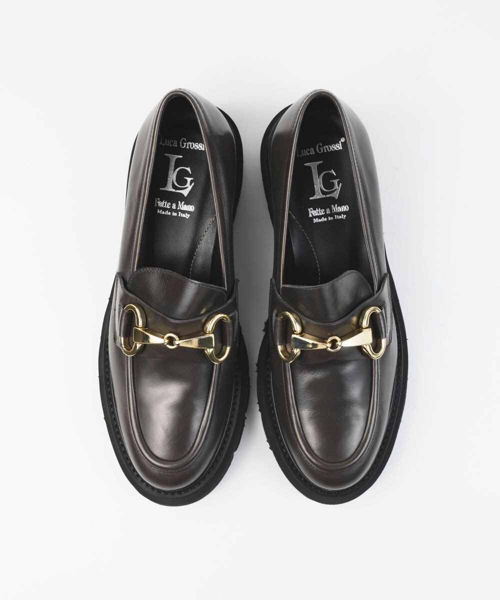 BONTRE 【LucaGrossi/ルカグロッシ】厚底ビットローファー/G873M-UA 