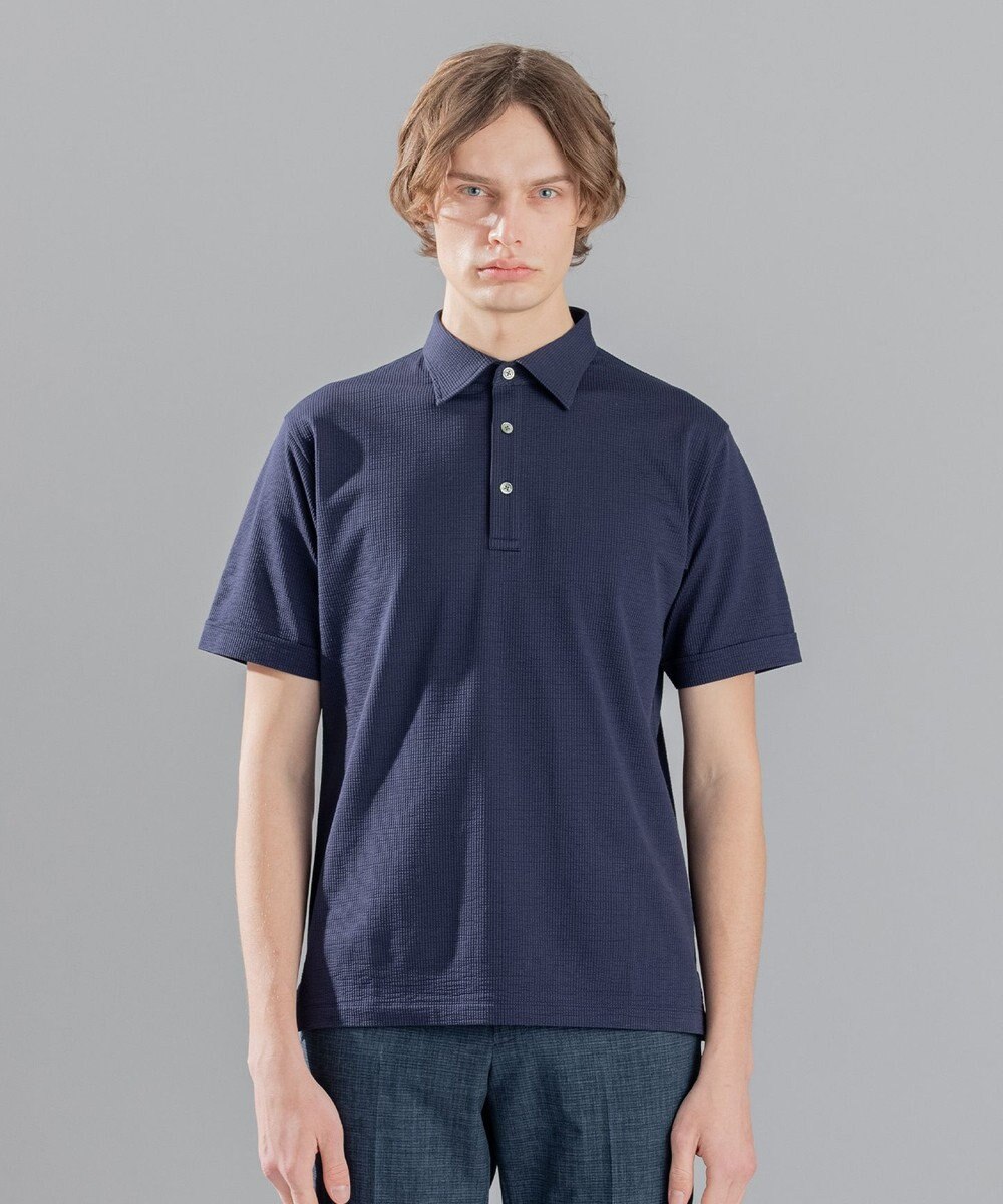 JOSEPH HOMME コンパクトサッカージャージー　ポロシャツ 