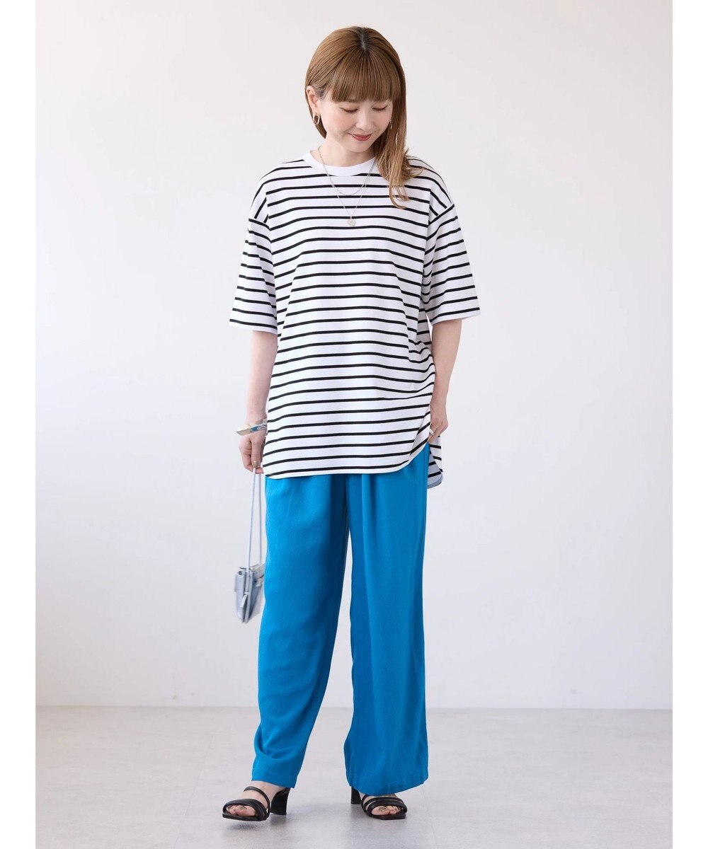 AMERICAN HOLIC 抗菌防臭＋ＵＶカット裾ラウンドカットチュニック 