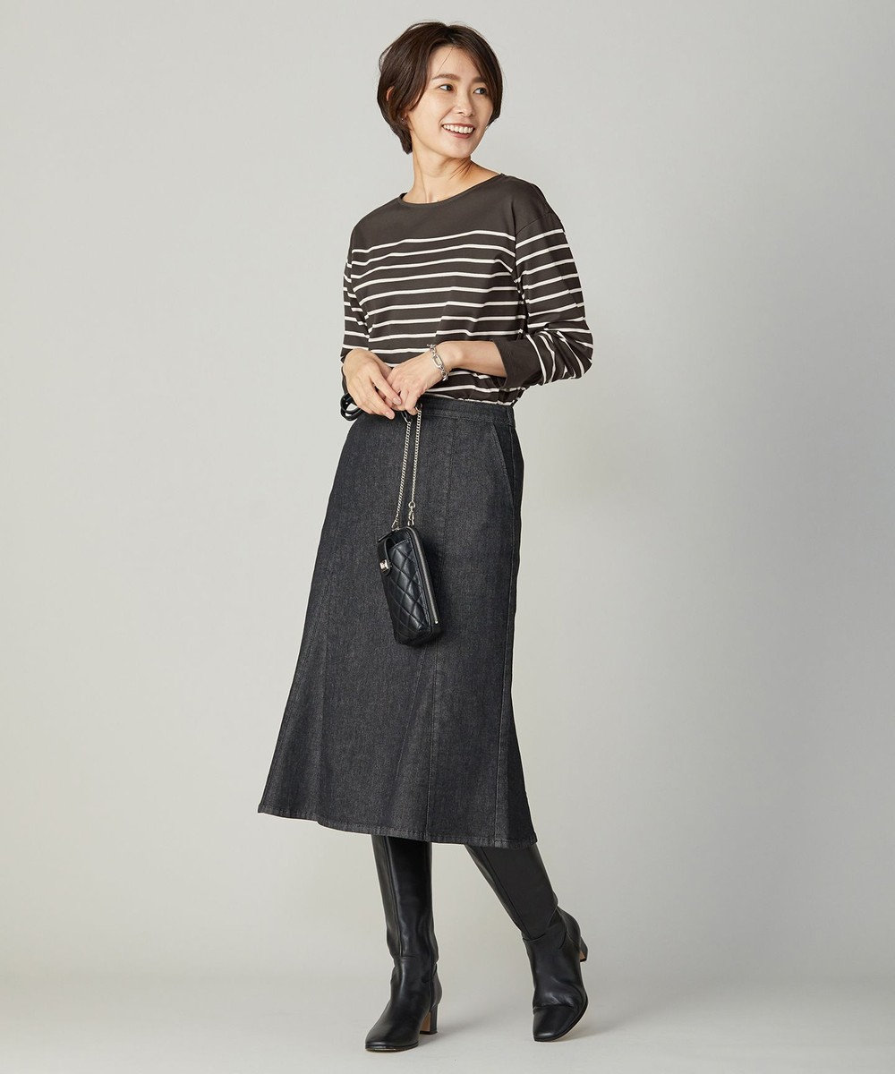 J.PRESS LADIES バスクボーダー カットソー 