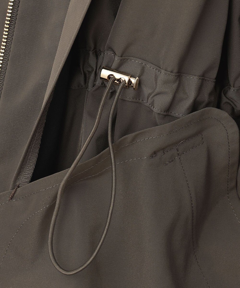 自由区 L 【撥水加工/洗える】キルトコンビアウター 