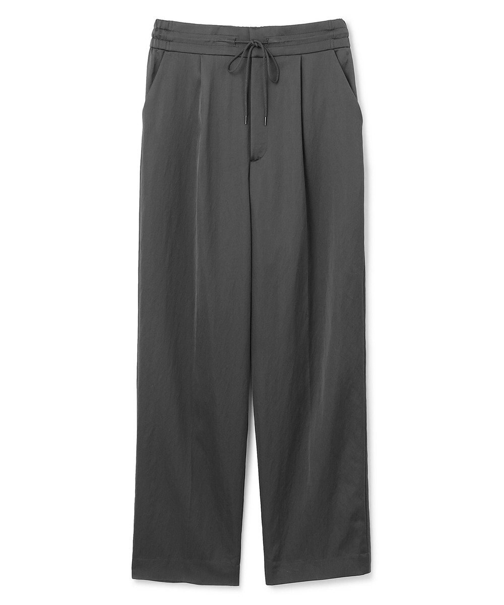 uncrave 【洗える】サテン ドロストパンツ（uncrave STANDARD） 