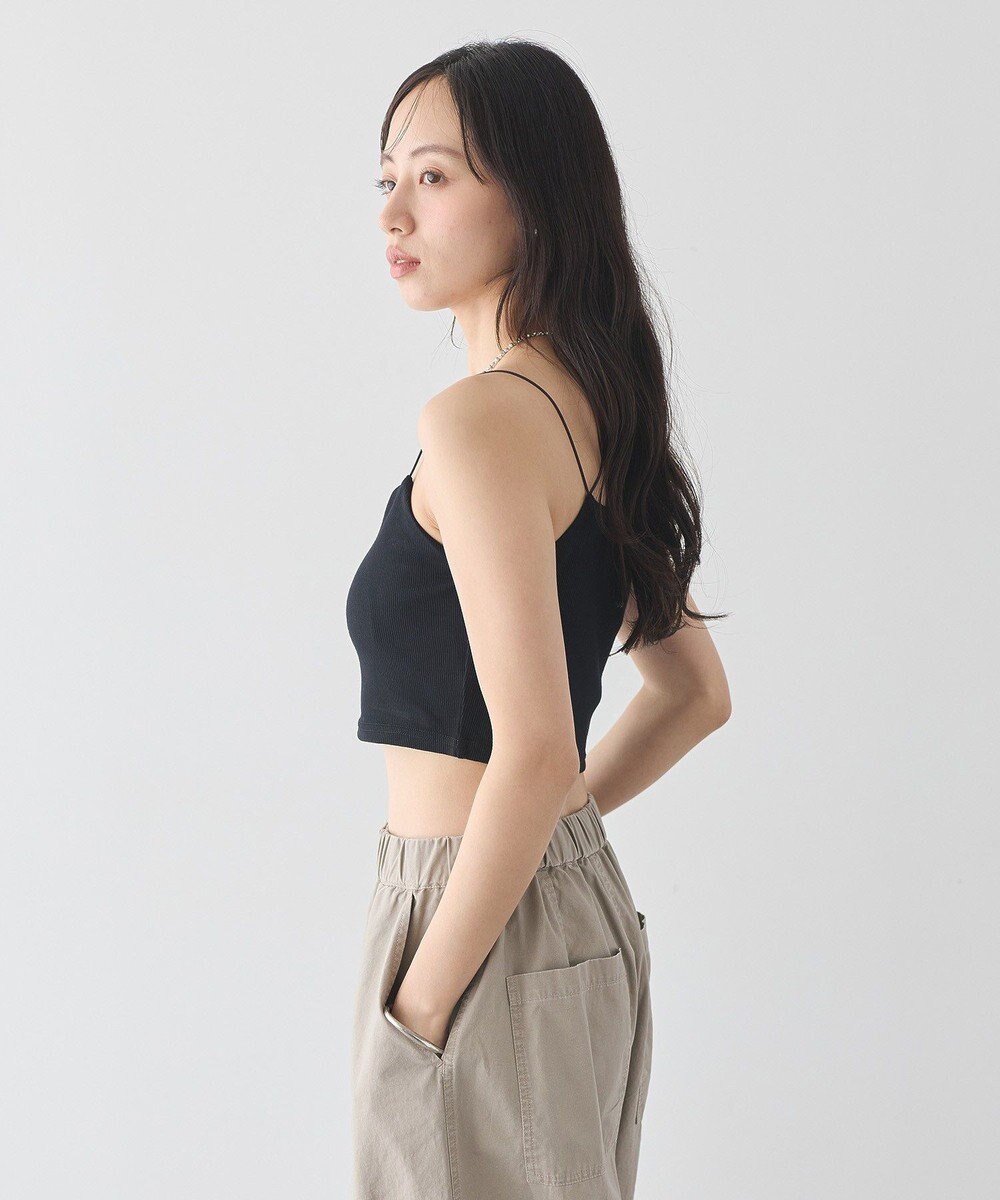 earth music&ecology カップ付ショート丈キャミソール 