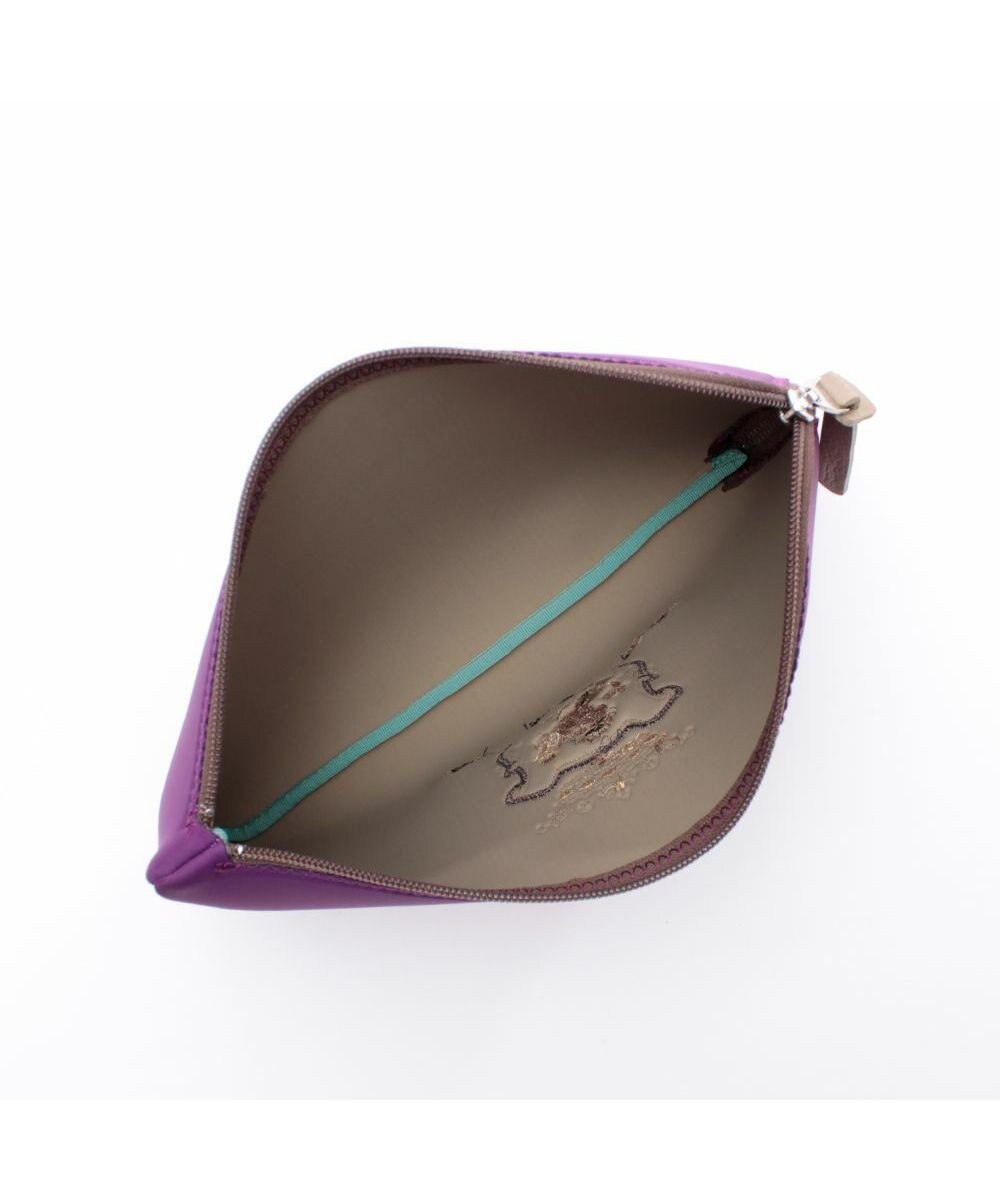 A.D.M.J. 【魔法の様に軽い】マジックライト/スパニッシュファブリックエンブレム刺しゅうフラットポーチ2セット(L/LL) 