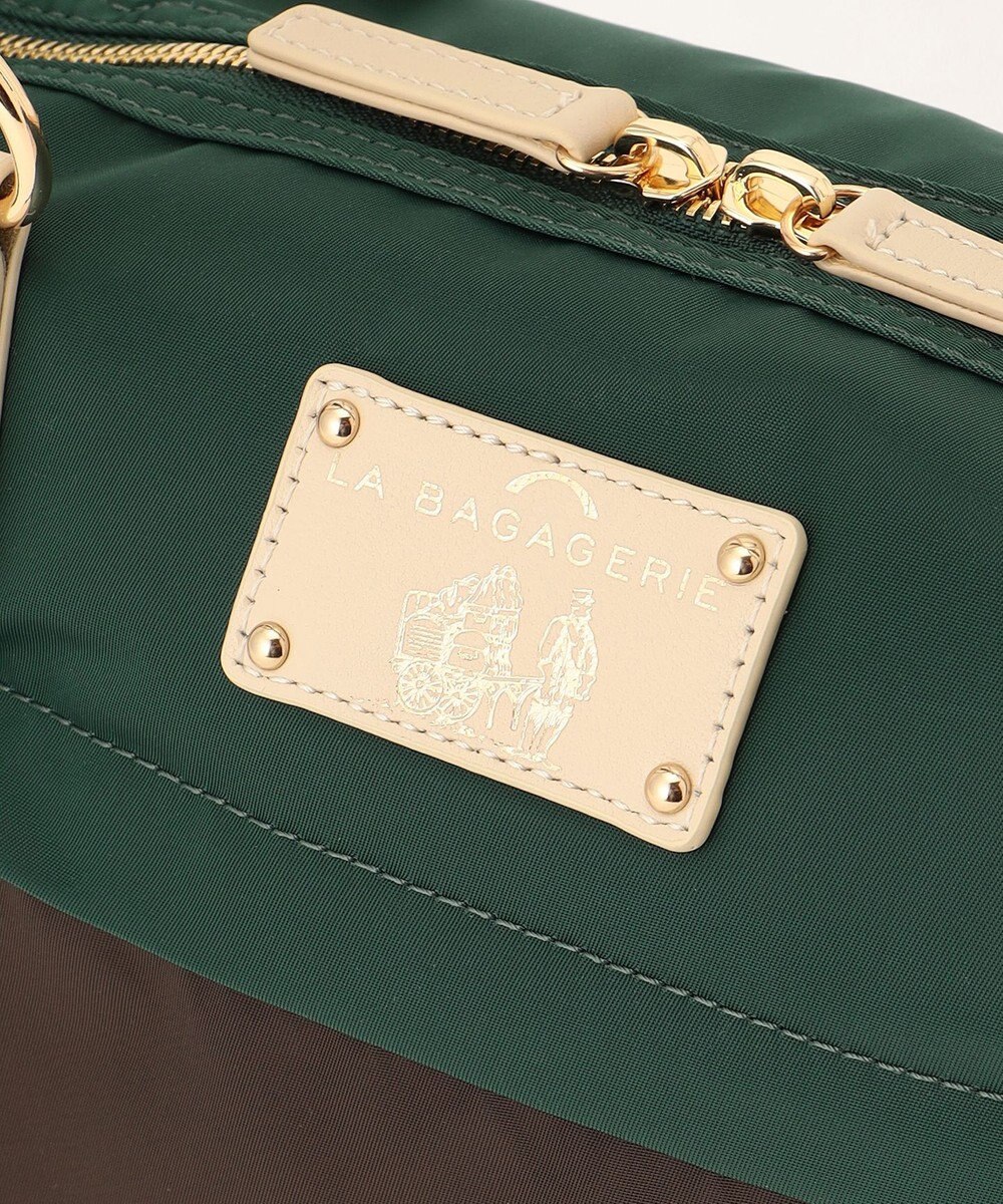 LA BAGAGERIE ウォータープルーフナイロン　2WAYハンドバッグ 