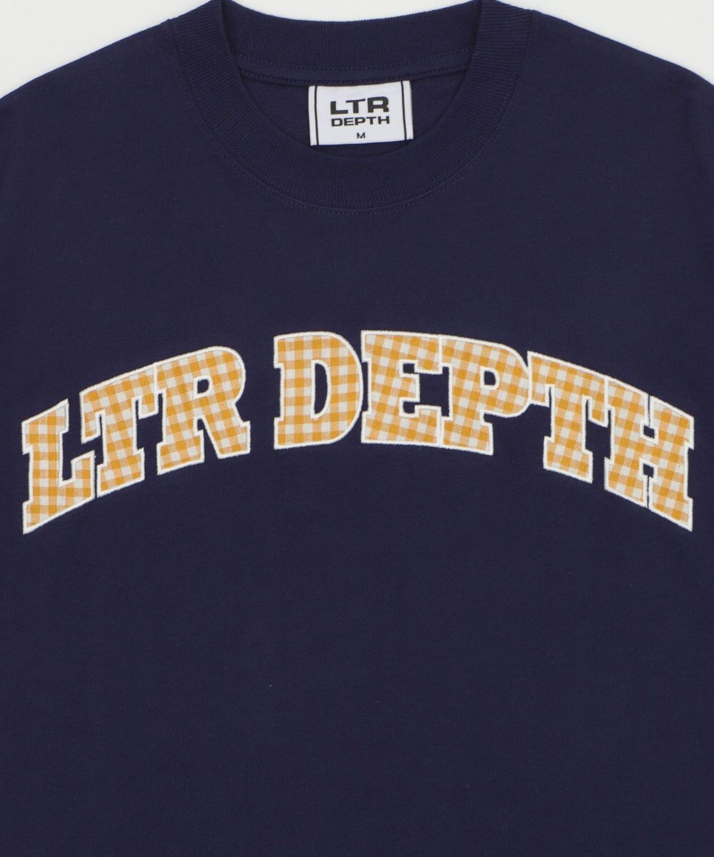 WEGO 【ユニセックス着用ITEM/MLサイズ展開】チェックカレッジグラフィックT（SS） 