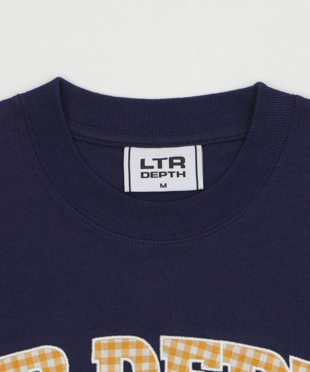 WEGO 【ユニセックス着用ITEM/MLサイズ展開】チェックカレッジグラフィックT（SS） 