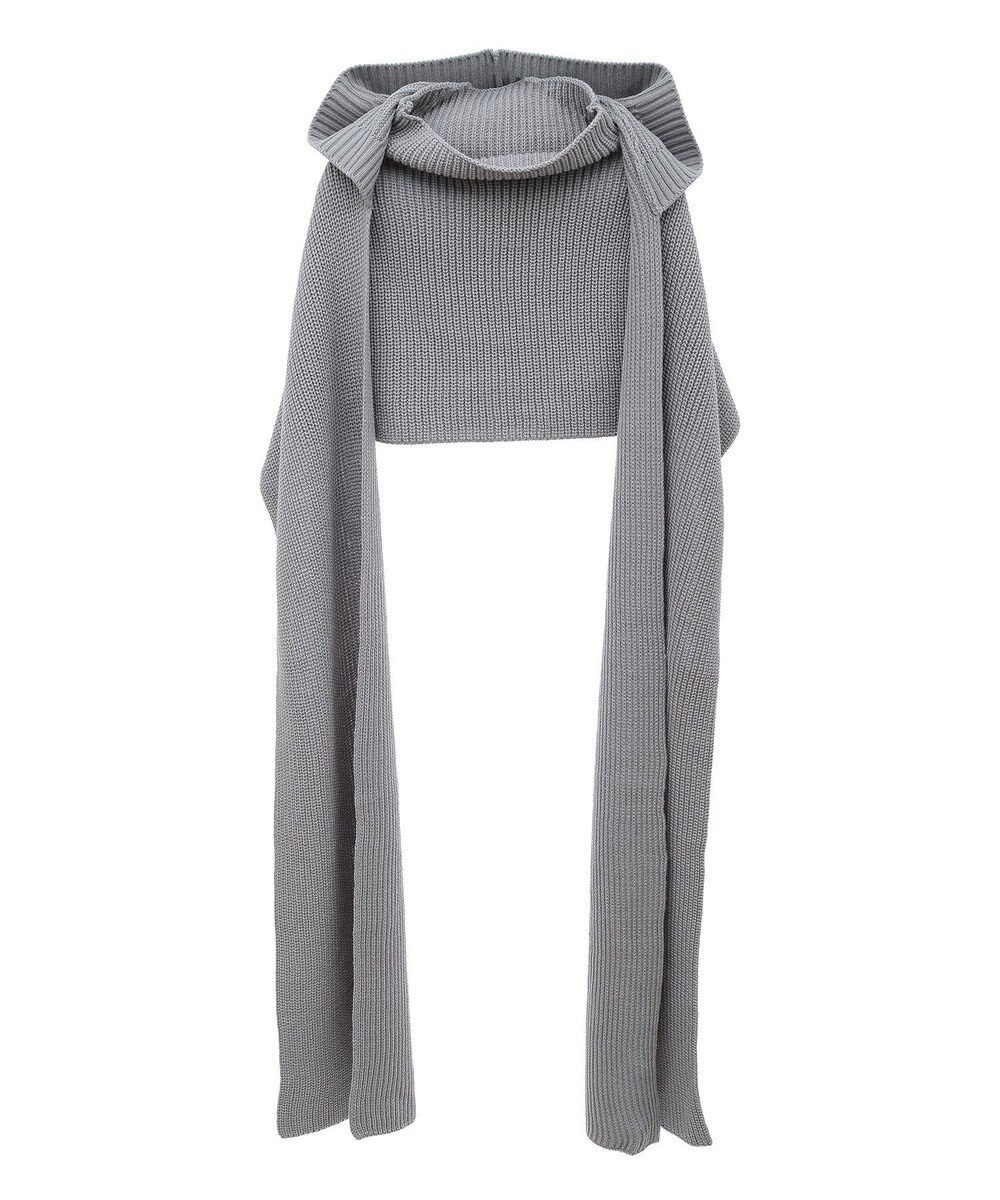 Green Parks フードマフラー＋ケープニット 