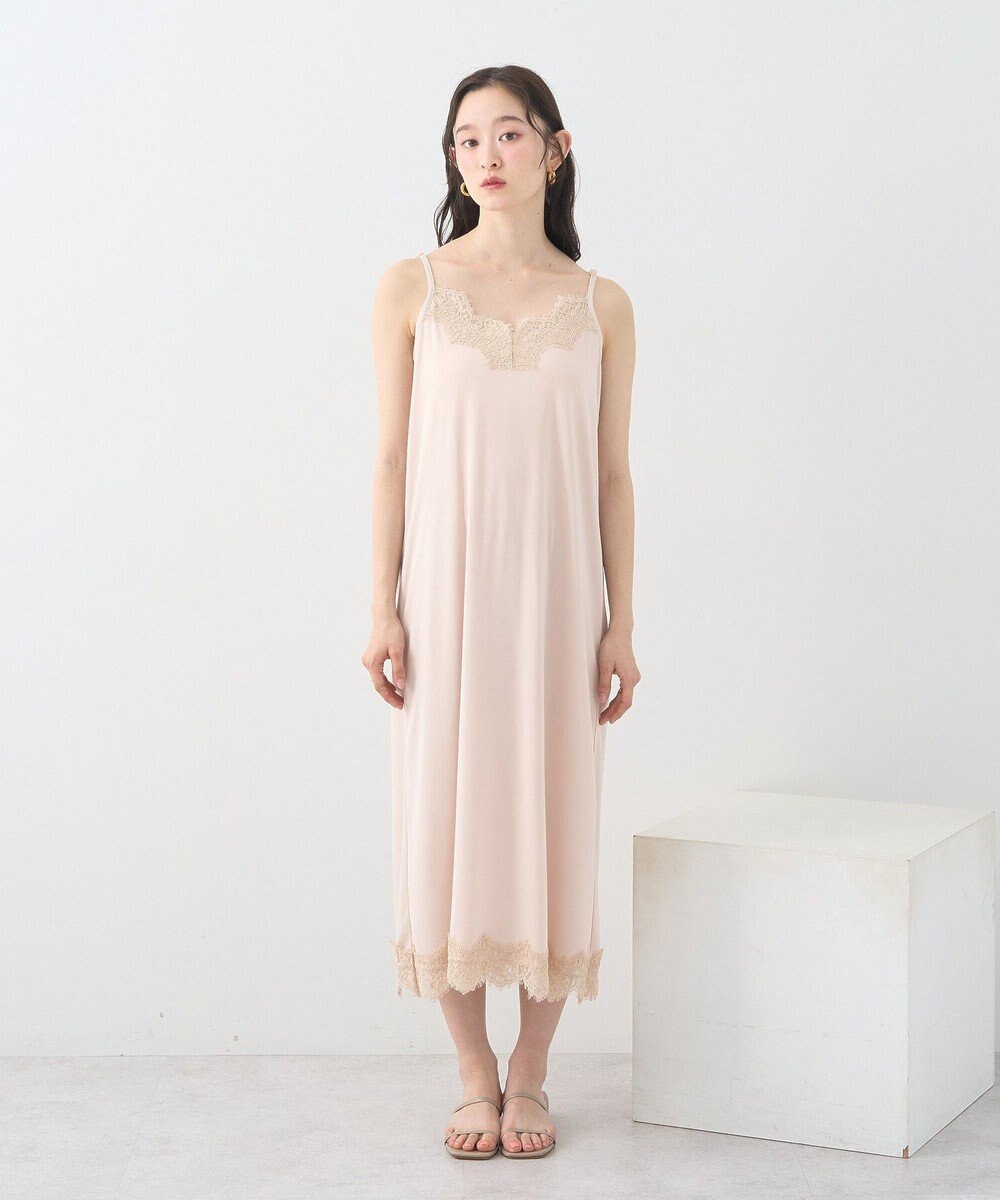 earth music&ecology レースインナーキャミワンピース 