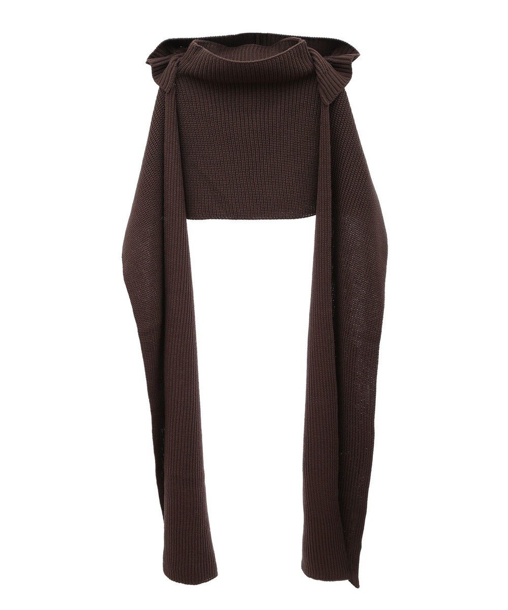 Green Parks フードマフラー＋ケープニット 