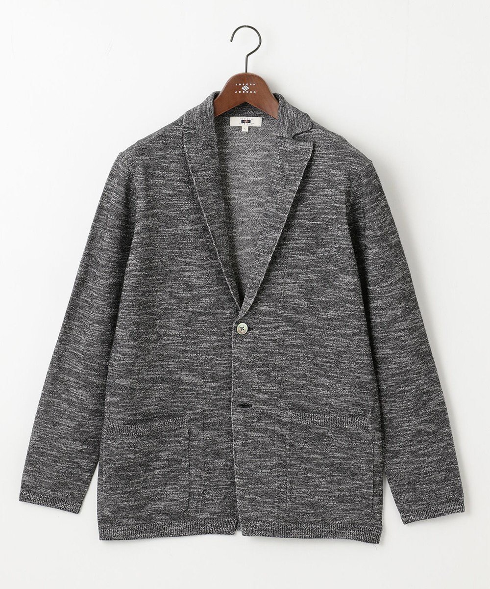 JOSEPH ABBOUD 【キングサイズ・清涼感/軽い/洗える】 スラブギマニットジャケット 