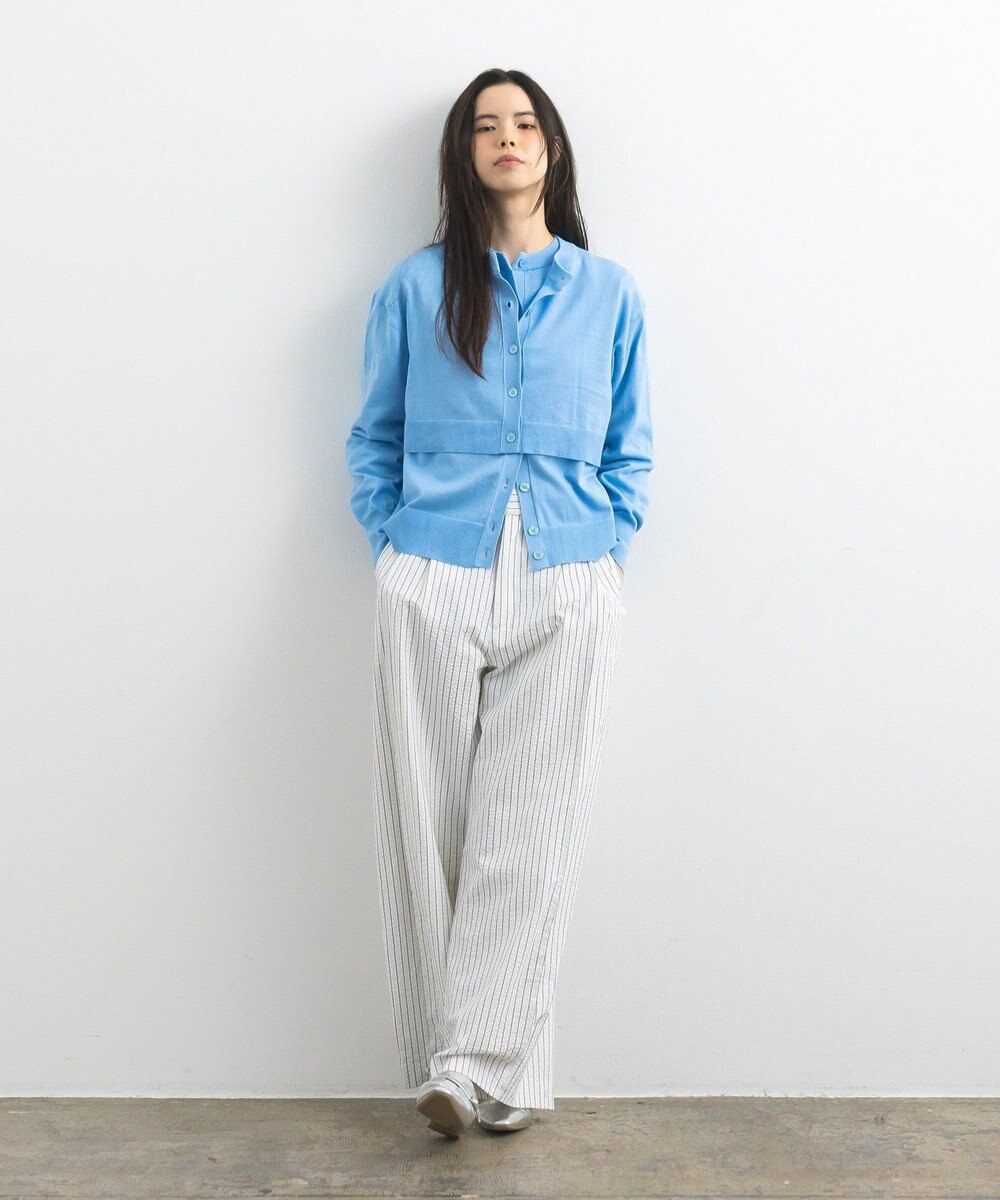 CRAFT STANDARD BOUTIQUE 選べる丈/クルーネックカーディガン 