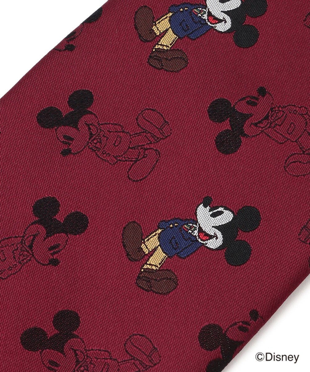 J.PRESS MEN 【DISNEY COLLECTION】シルクレップジャガード ネクタイ / ミッキーマウス 