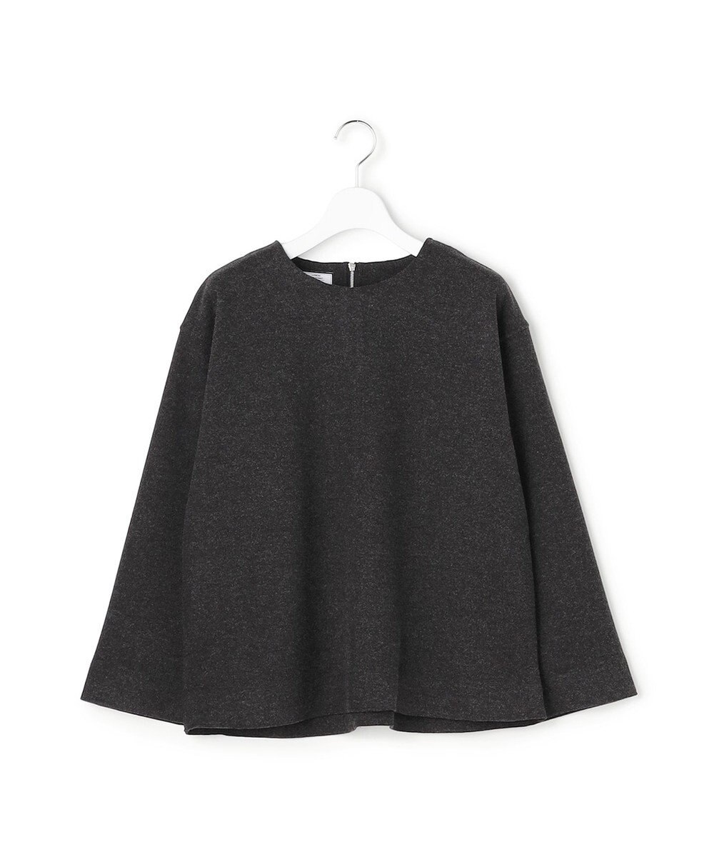 J.PRESS YORK STREET 【WOMEN】ウールライクジャージー プルオーバーシャツ 