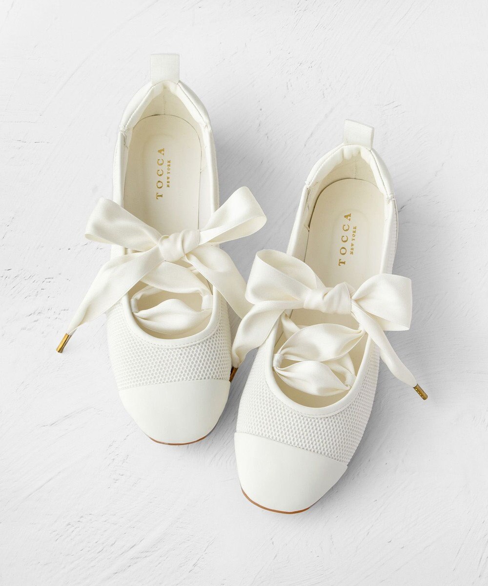 TOCCA 【八木アリサさん着用】ESSENCE OF BALLET SNEAKERS スニーカー 