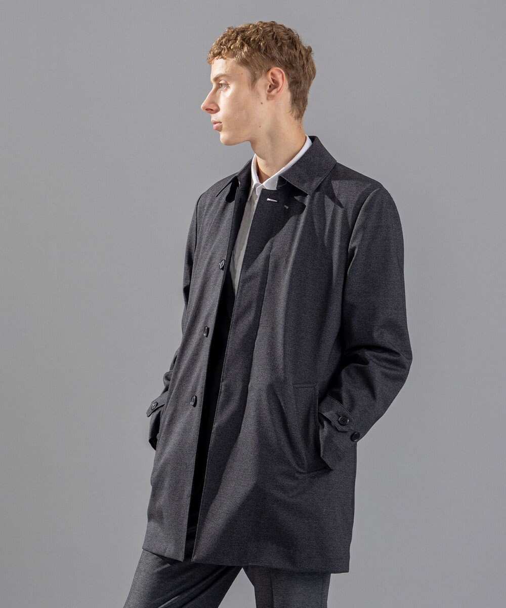 JOSEPH HOMME ムリネジャガードジャージー　ステンカラーコート 