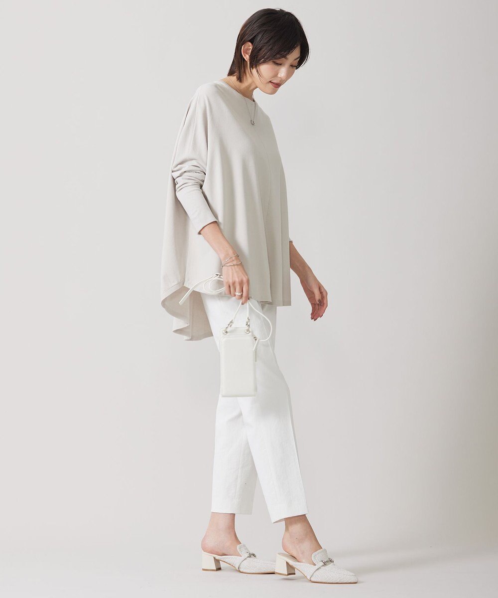 ICB 【洗える】 ヴィスコースワイド プルオーバー 