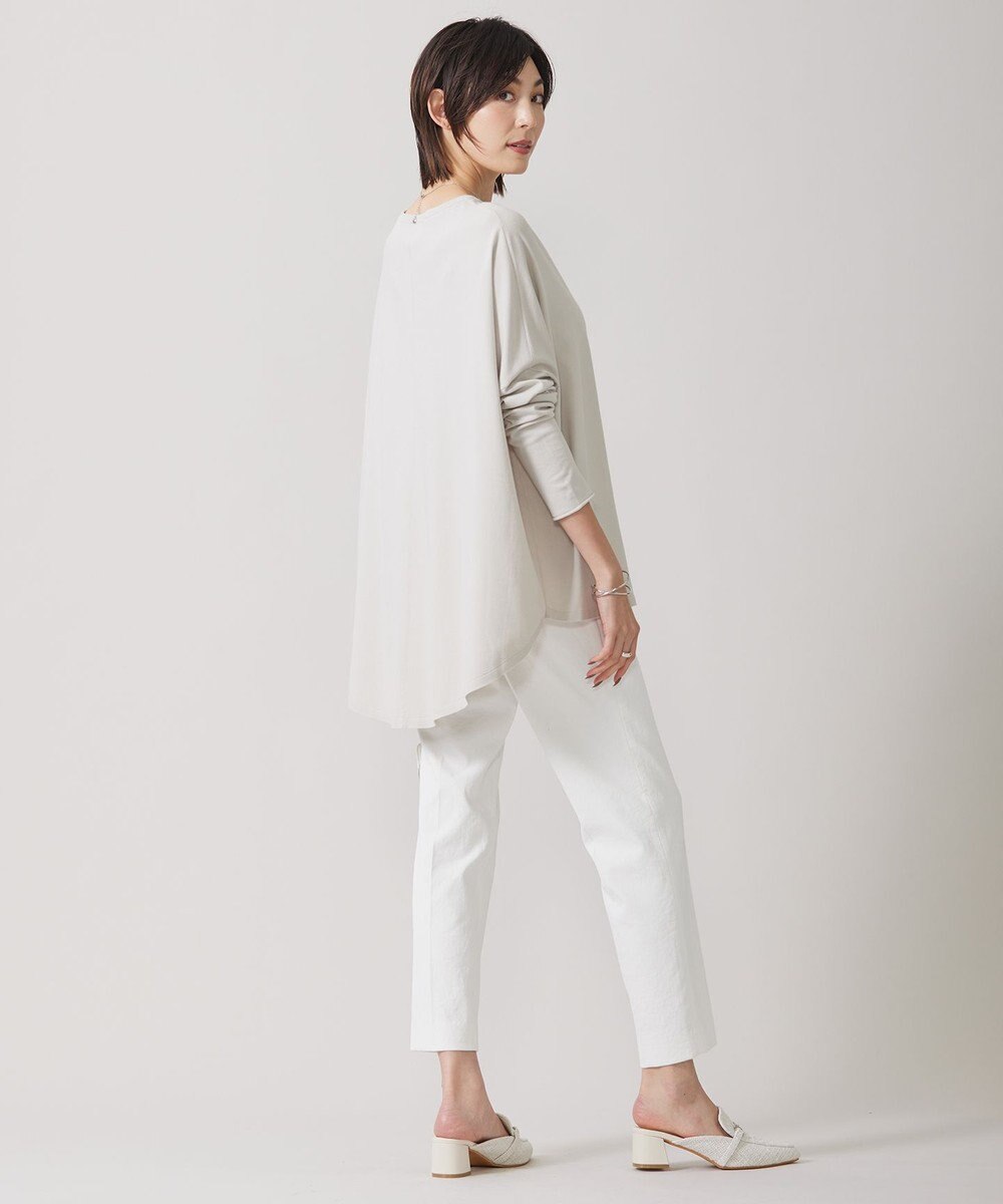 ICB 【洗える】 ヴィスコースワイド プルオーバー 