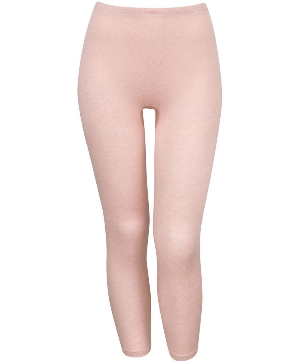 Wing あったかインナーボトム 綿混 裏起毛 よく伸びる素材 【ラクのびサーモ】 足首丈 秋 冬 ER6813 ウイング／ワコール 