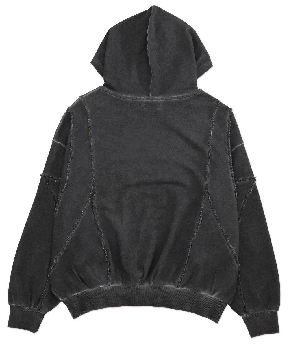 WEGO 【ユニセックス着用ITEM/MLサイズ展開】コールドダイスウィッチングプルパーカー 