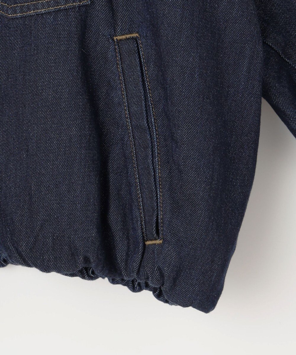 NAVE 【ReNAVE・洗える/中綿】ライトデニム ブルゾン 