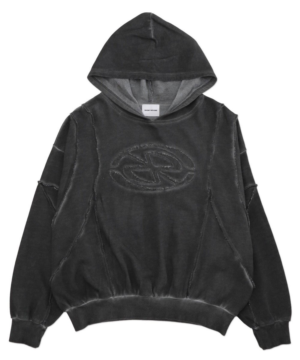 WEGO 【ユニセックス着用ITEM/MLサイズ展開】コールドダイスウィッチングプルパーカー 