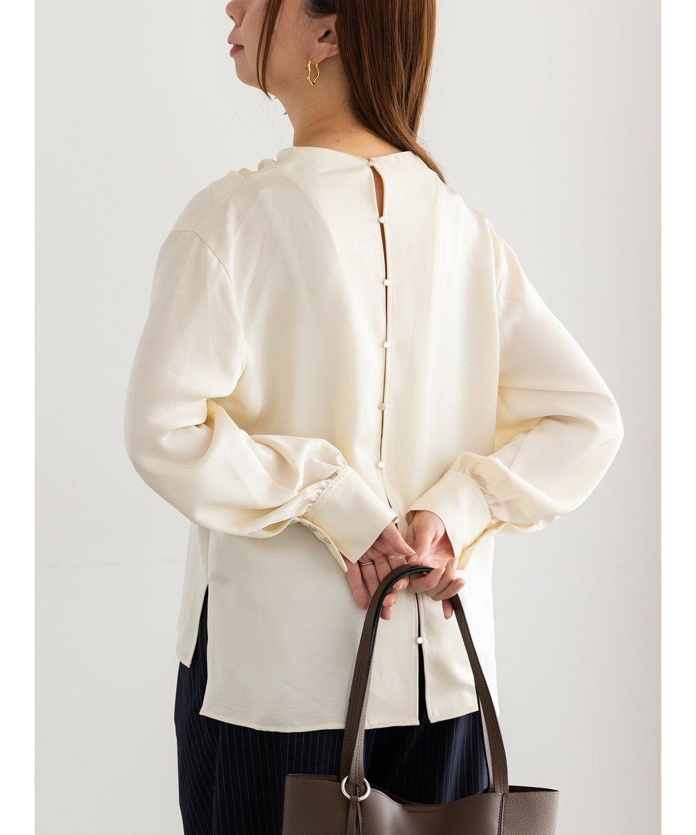 Te chichi ドレープネックブラウス《2025Autumn catalog vol.2 item》 