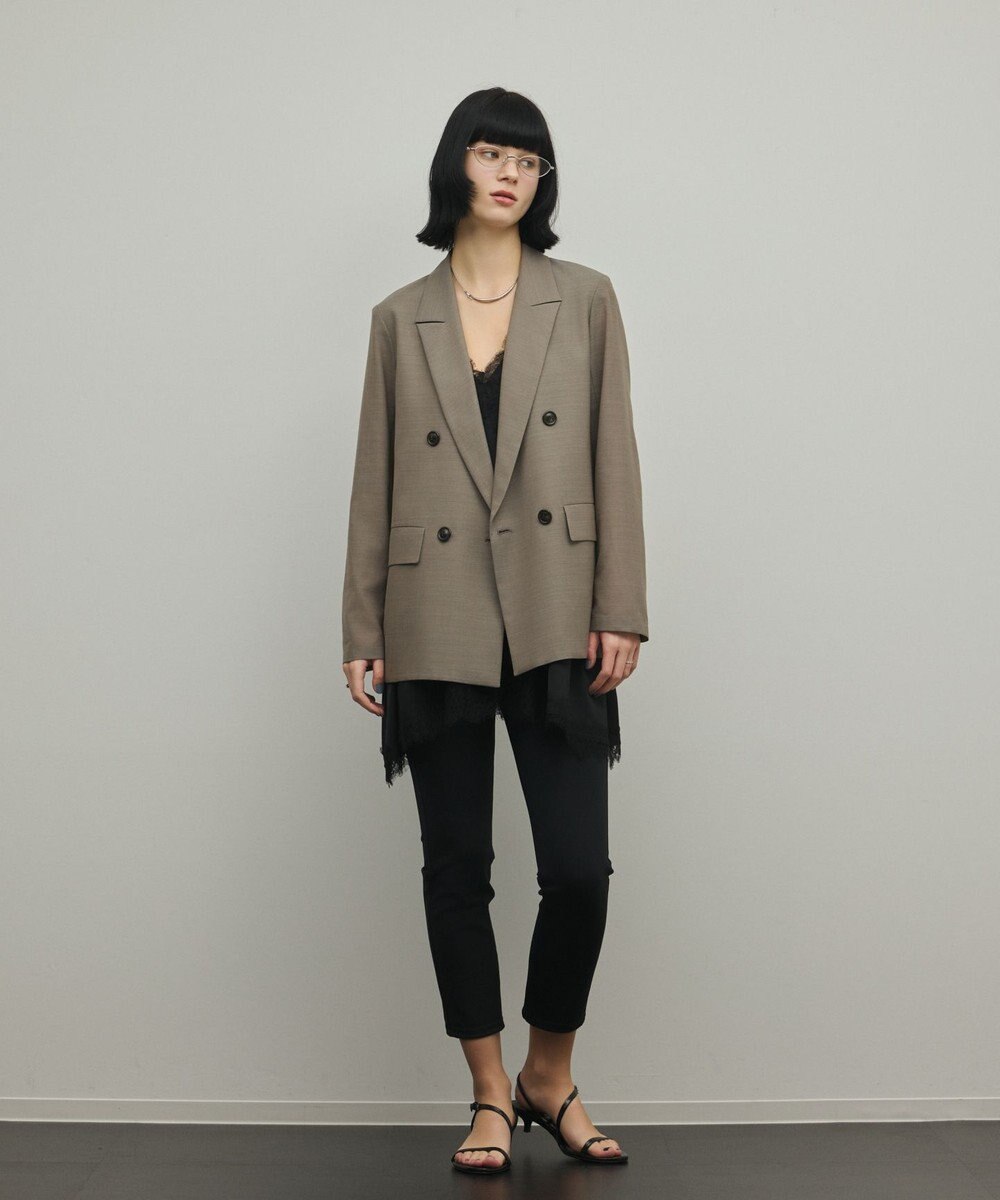 GRACE CONTINENTAL シアーウールジャケット 