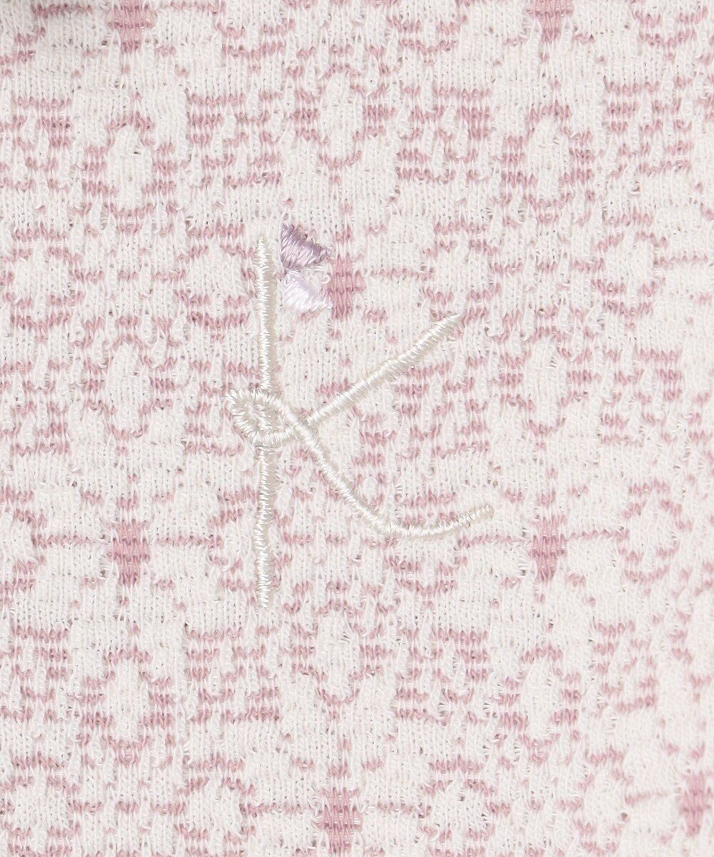 組曲 KIDS 【110-140㎝】 フロストフラワージャガード トレーナー 