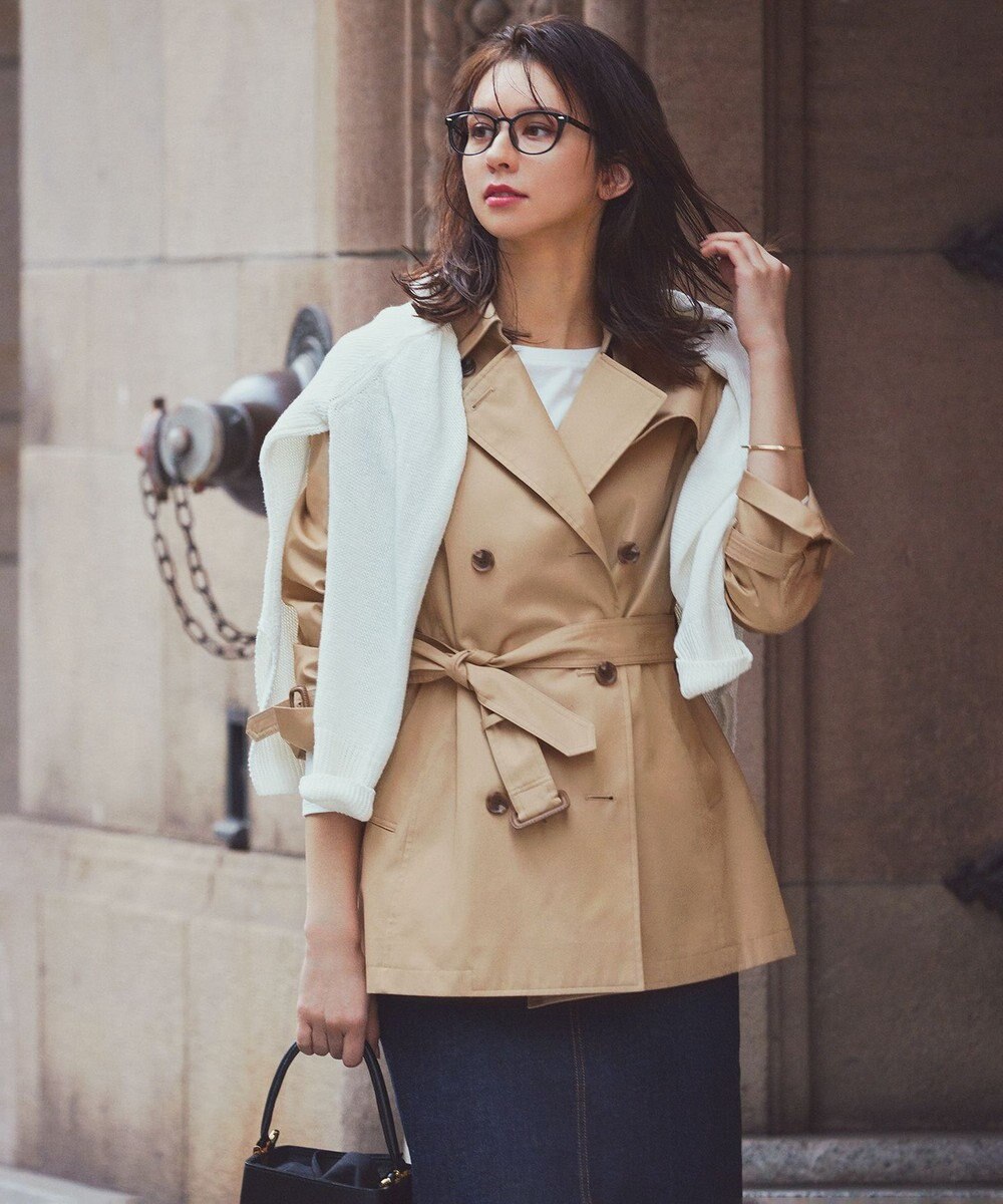 23区 リネンコード カーディガン 