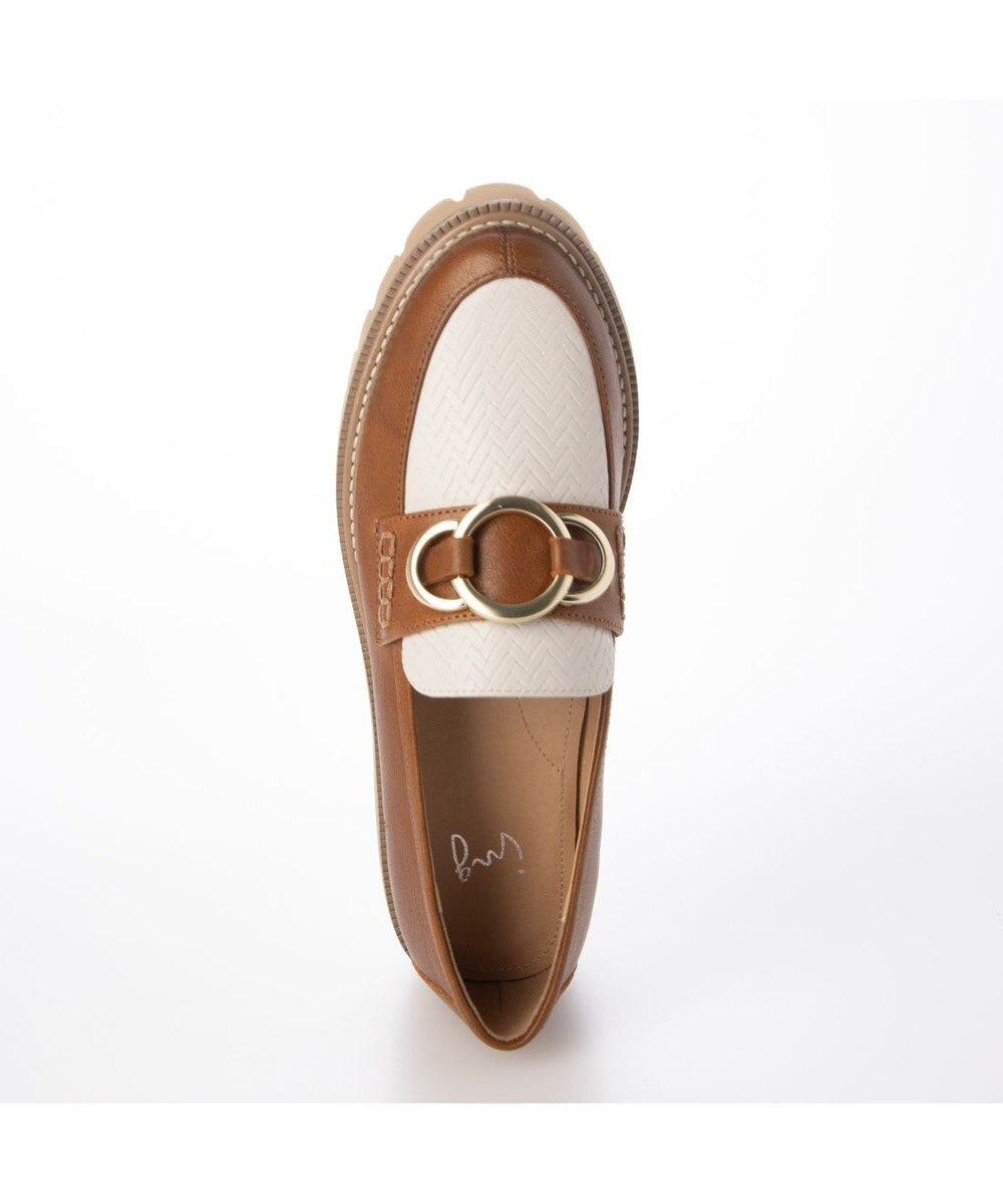 ing <ing>リングビット厚底ローファー 