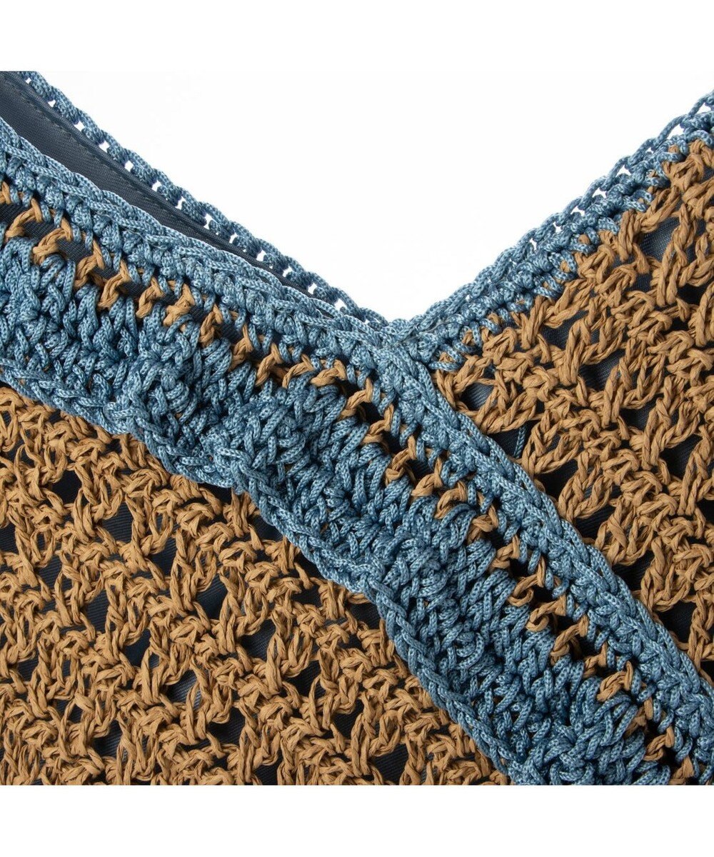 UNBILLION cachecache フリル編みワンハンドルクロッシェトート 