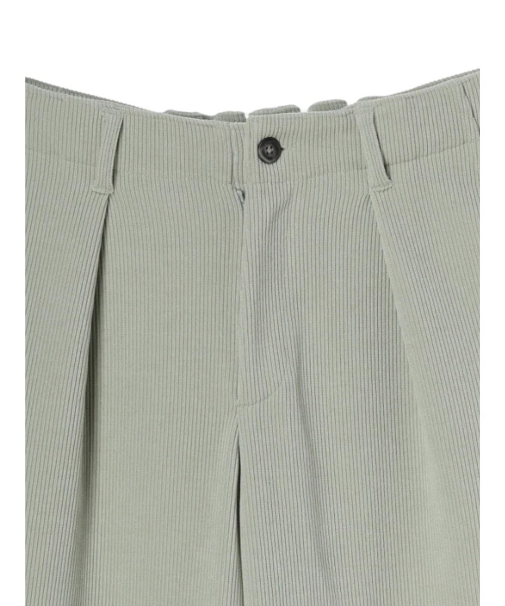 Green Parks コーデュロイワイドパンツ 