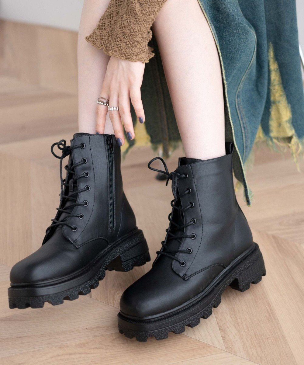 WEGO レースアップショートブーツ 