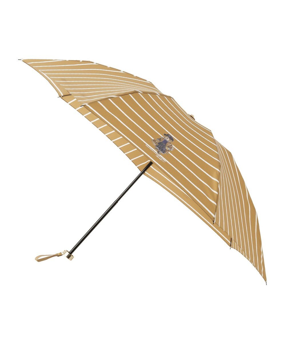 MOONBAT POLO RALPH LAUREN 折りたたみ傘 ボーダーストライプ POLO BEAR 