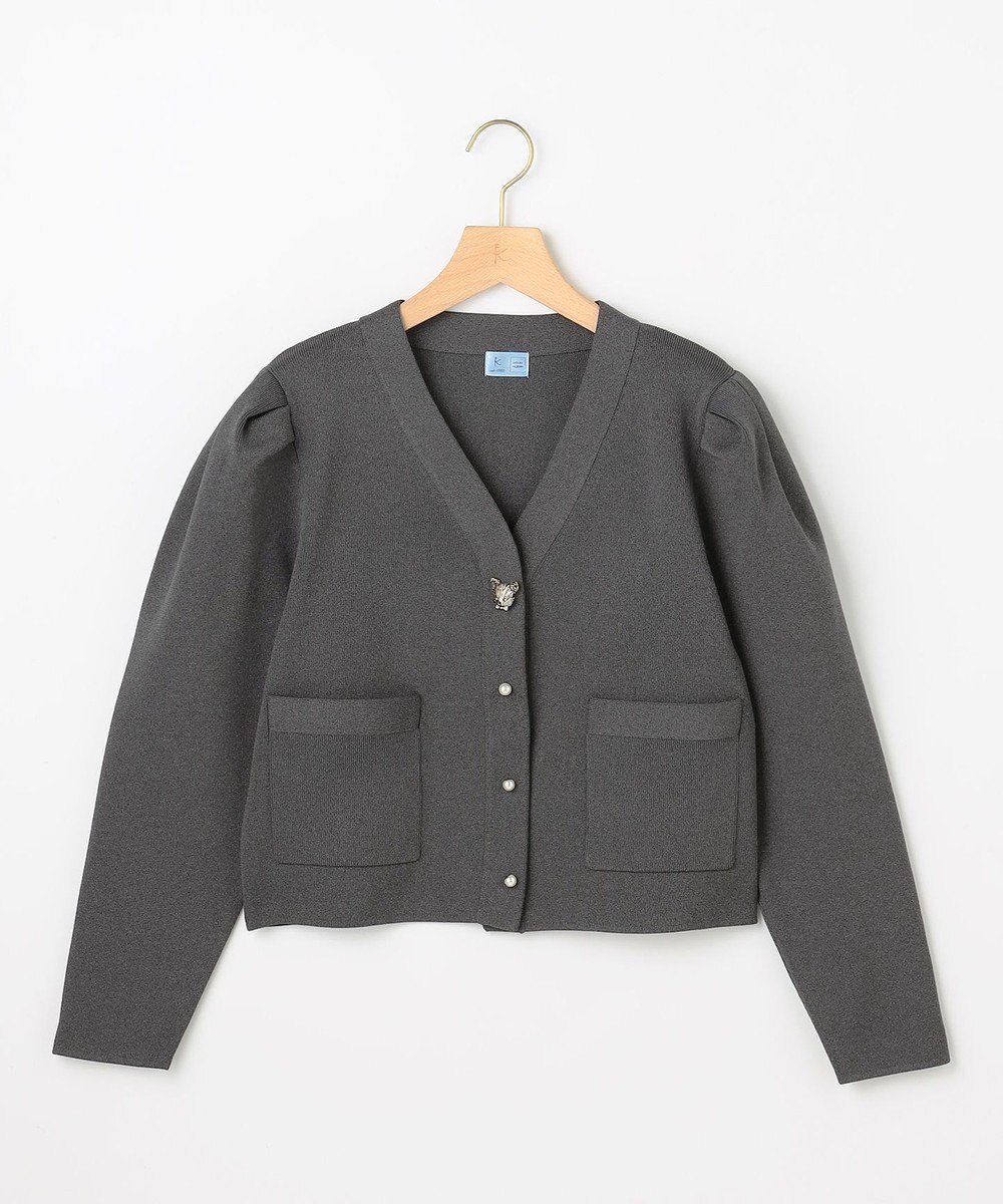 組曲 S 【組曲×setsuko sagittaire】kinakoスポンディッシュ ニットジャケット 