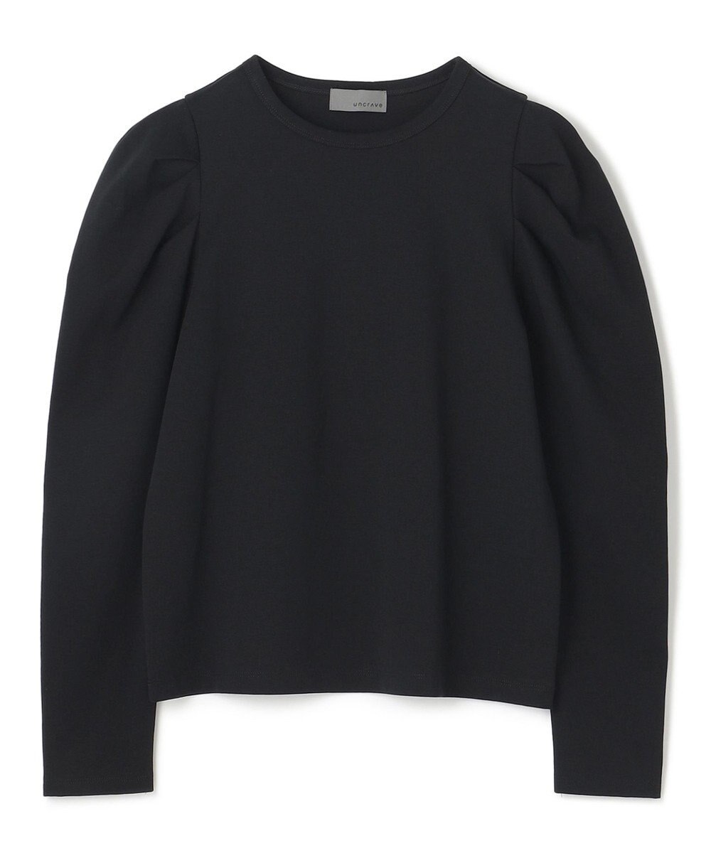 uncrave 【UVケア・接触冷感】ダブルフェイスジャージー ボリュームスリーブ カットソー(長袖)（uncrave STANDARD） 