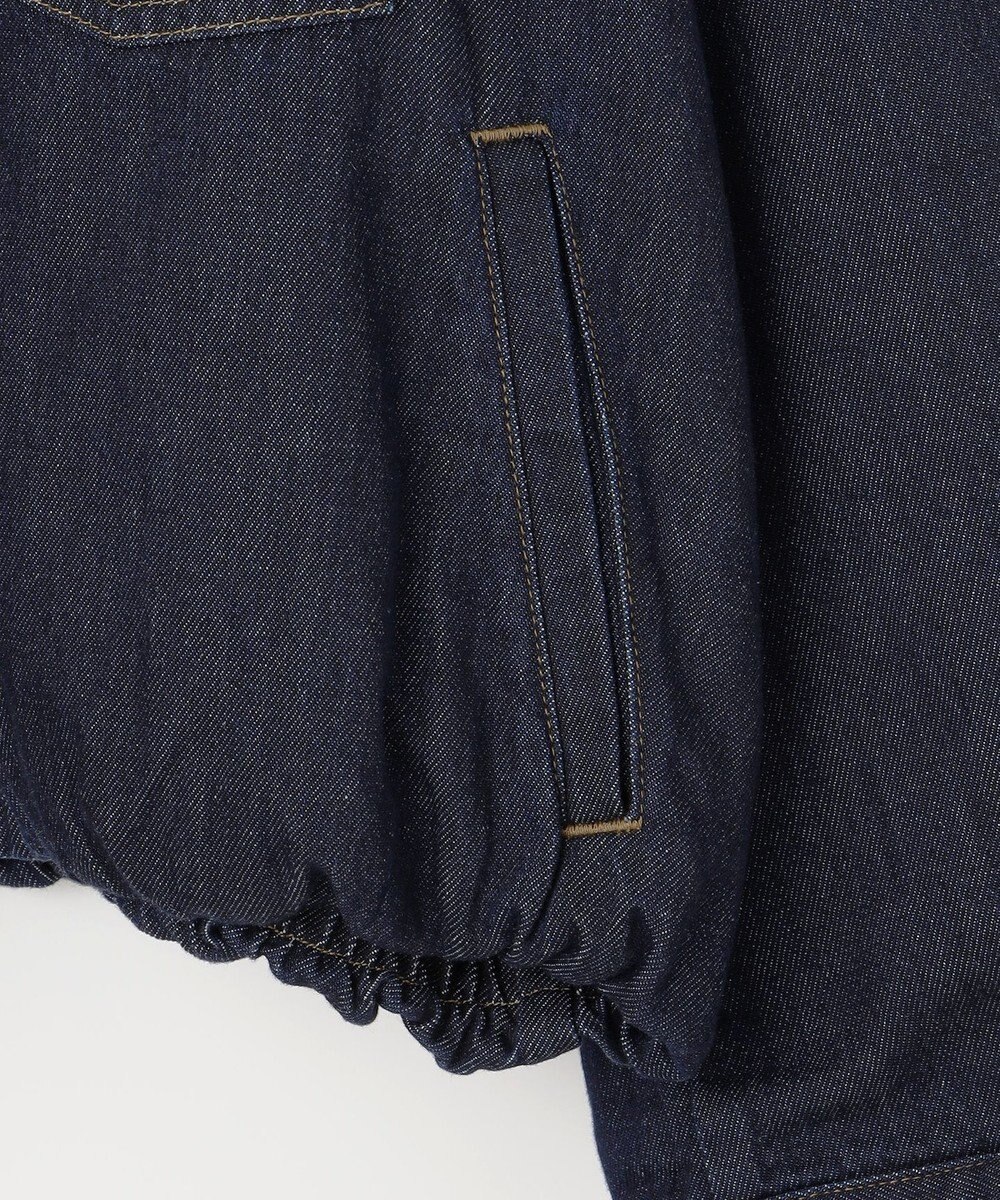 NAVE 【ReNAVE・洗える/中綿】ライトデニム ブルゾン 