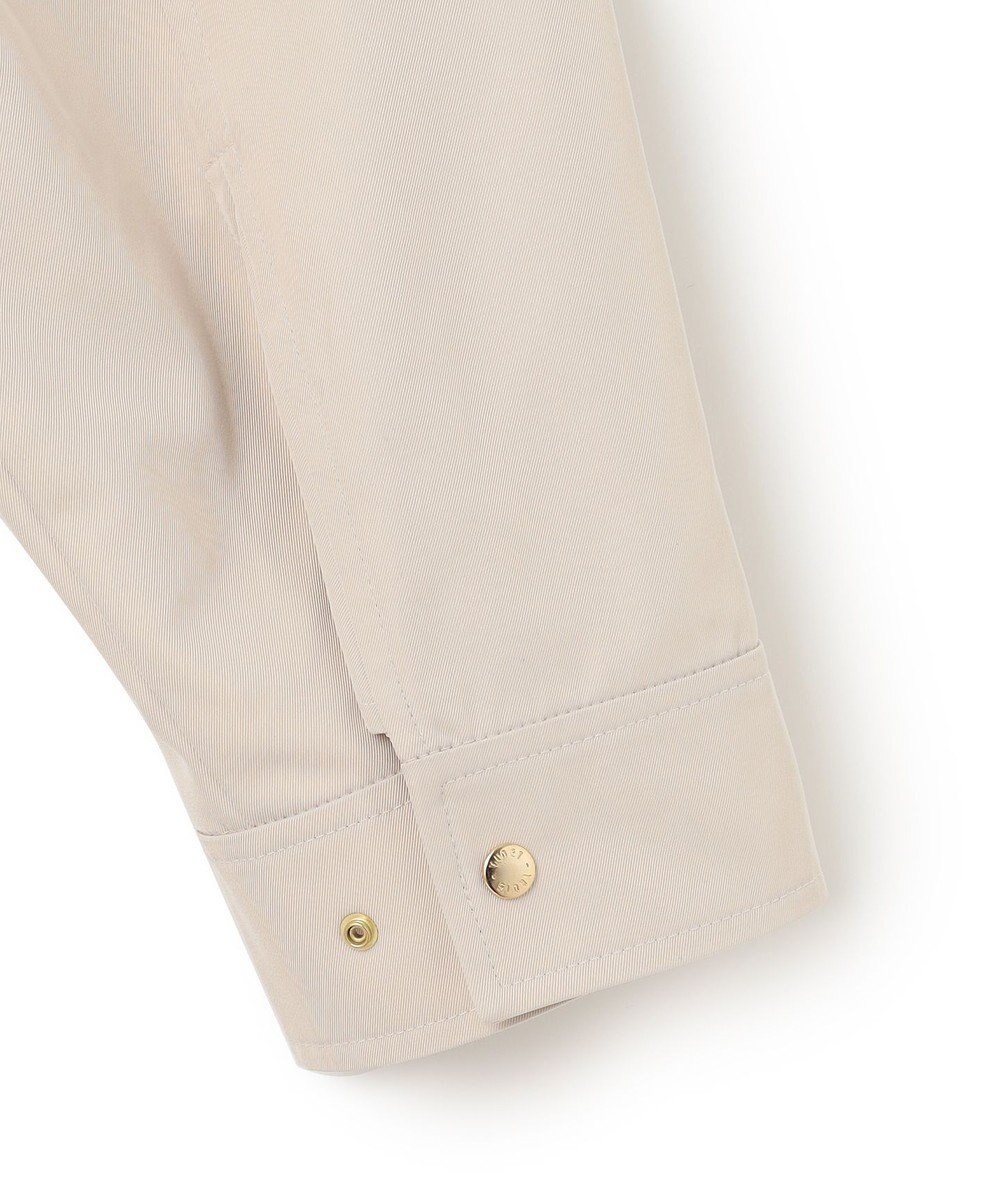 23区 【撥水加工】ライトツイル ノーカラーコート 