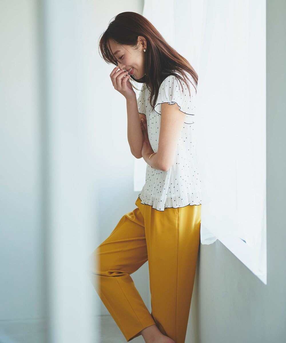 Feroux プリーツディテール ブラウス 