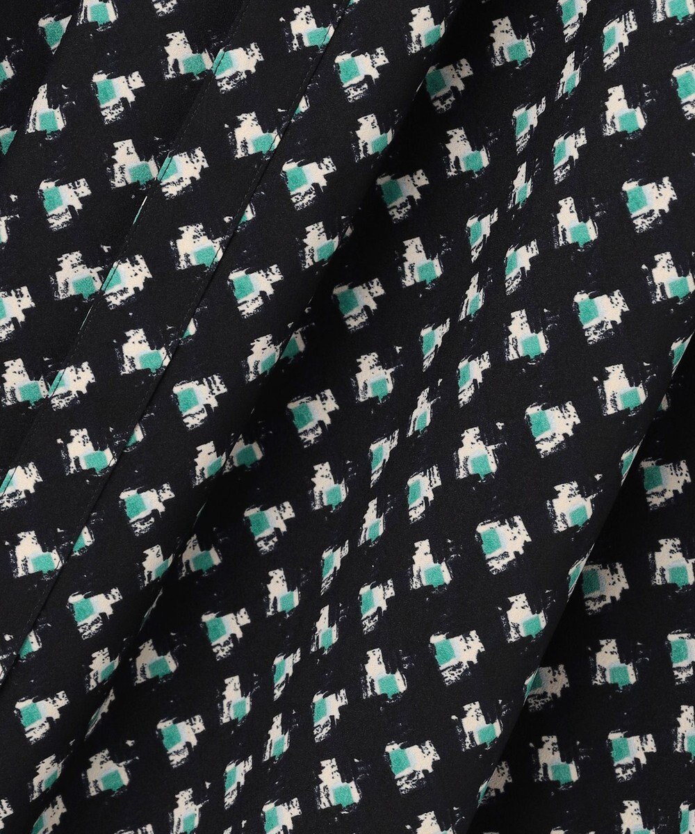 23区 モダンアートプリント ワンピース 