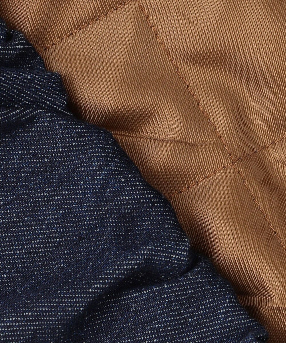 NAVE 【ReNAVE・洗える/中綿】ライトデニム ブルゾン 