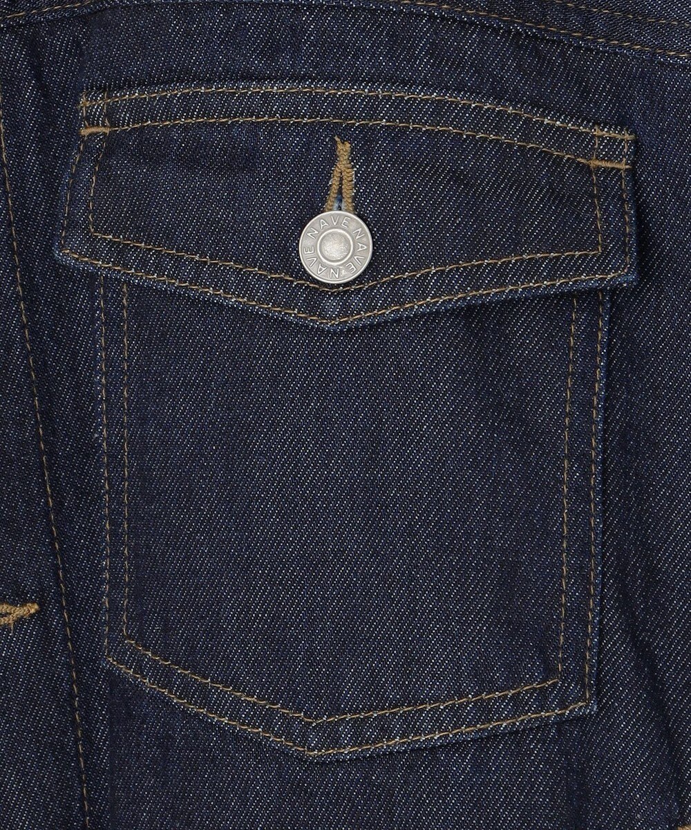 NAVE 【ReNAVE・洗える/中綿】ライトデニム ブルゾン 