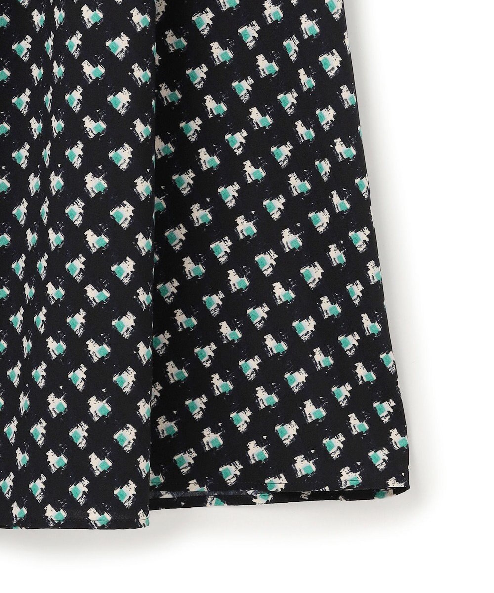 23区 モダンアートプリント ワンピース 