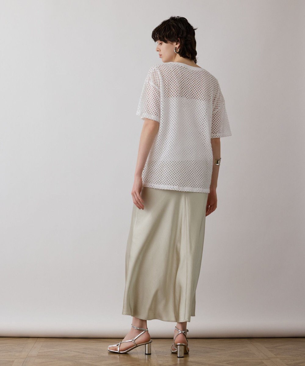 GRACE CONTINENTAL クラッシュロゴTシャツ 