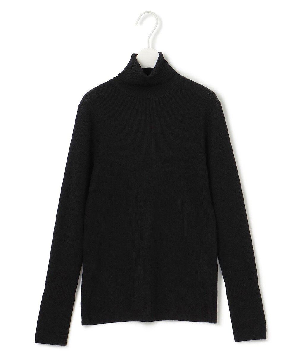 ICB 【CLASSY.1月号掲載・新色追加・洗える】エクストラファインメリノ タートルネックプルオーバー 
