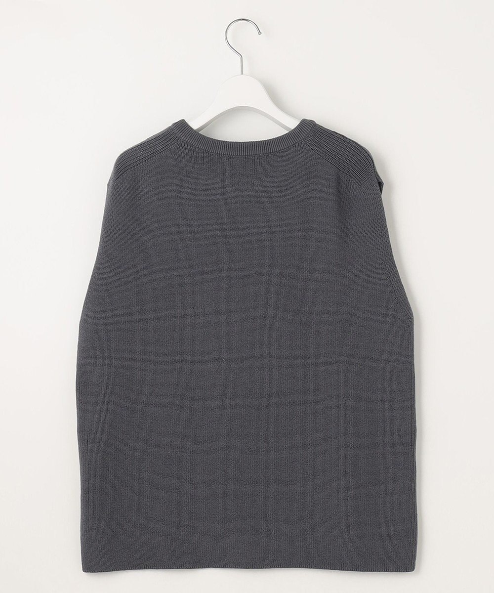 23区 【洗える】コンパクトコットンポリエステル ニットベスト 