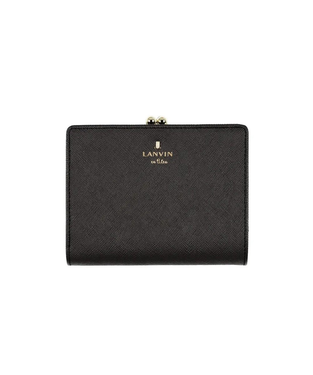 LANVIN en Bleu リュクサンブール 口金二つ折り財布 