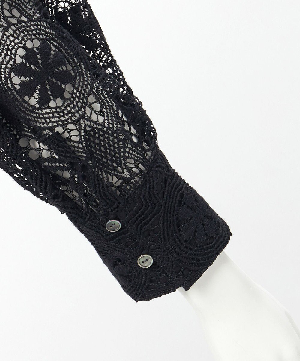 23区 【GOLD LABEL】モチーフレース シャツ ブラウス 